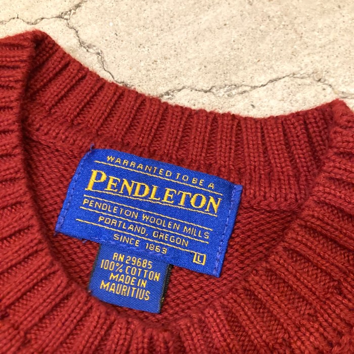 "PENDLETON" コットンセーター | Vintage.City 古着屋、古着コーデ情報を発信