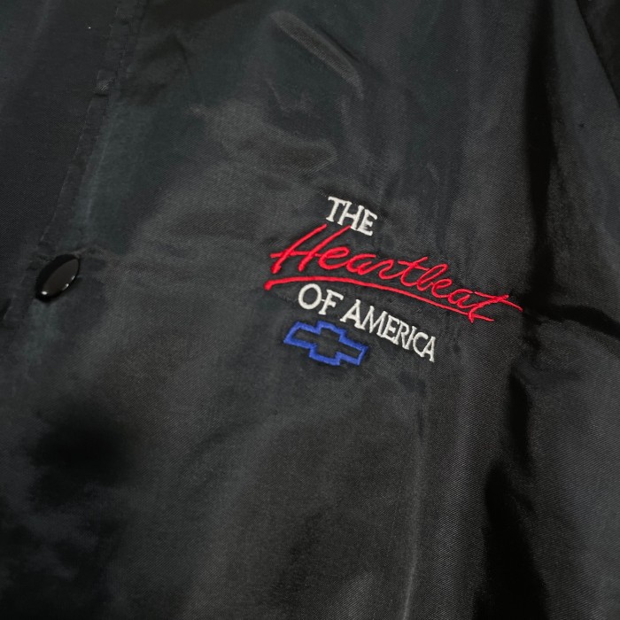 80s USA製 West Ark CHEVROLET Nylon Jacket Black シボレー ナイロンジャケット ブラック | Vintage.City 빈티지숍, 빈티지 코디 정보