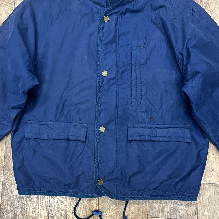 90'S GAP 旧タグ 裏地ウール スタンドカラージャケット ネイビー (VINTAGE) | Vintage.City 古着屋、古着コーデ情報を発信