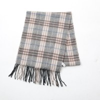 チェック カシミア ウール ニット マフラー Checked Cashmere Blend Wool Knit Muffler# | Vintage.City 古着屋、古着コーデ情報を発信