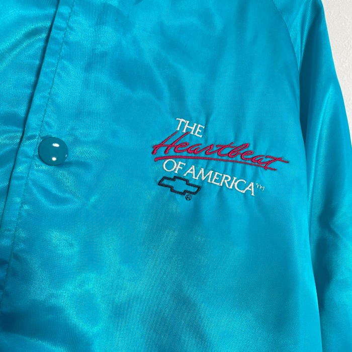 80s USA製 West Ark CHEVROLET Nylon Jacket BLUE シボレー ナイロンジャケット ブルー | Vintage.City 古着屋、古着コーデ情報を発信