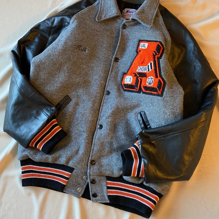 90s USA made / award jacket スタジャン アワードジャケット | Vintage.City 빈티지숍, 빈티지 코디 정보