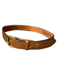 70s TEXTAN carving  leather belt | Vintage.City 빈티지숍, 빈티지 코디 정보