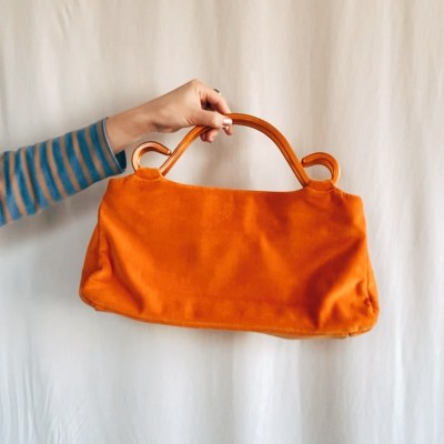 《NEW》Orange hand bag | Vintage.City 빈티지숍, 빈티지 코디 정보
