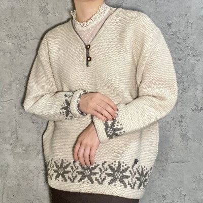 Distler tyrol knit sweater | Vintage.City 古着屋、古着コーデ情報を発信