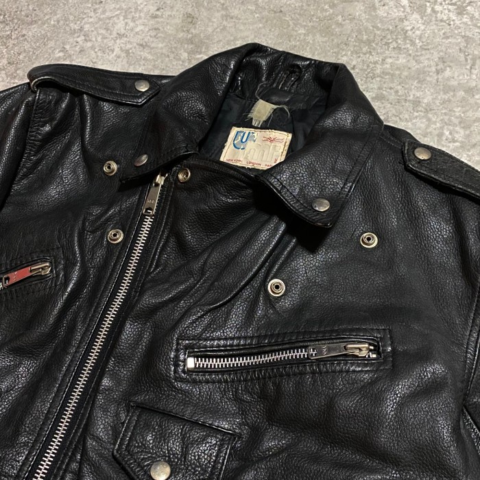80’s UMR short riders jacket | Vintage.City 古着屋、古着コーデ情報を発信