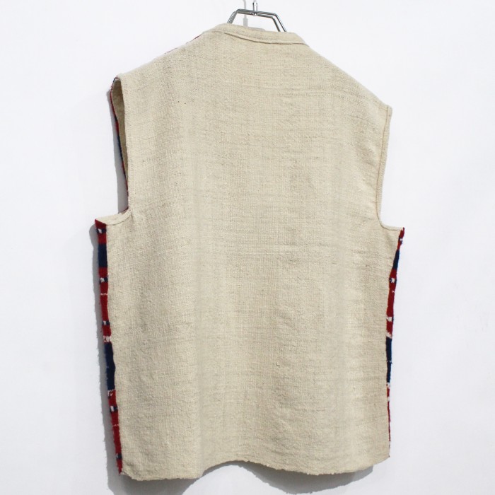 vintage native pattern vest | Vintage.City 古着屋、古着コーデ情報を発信