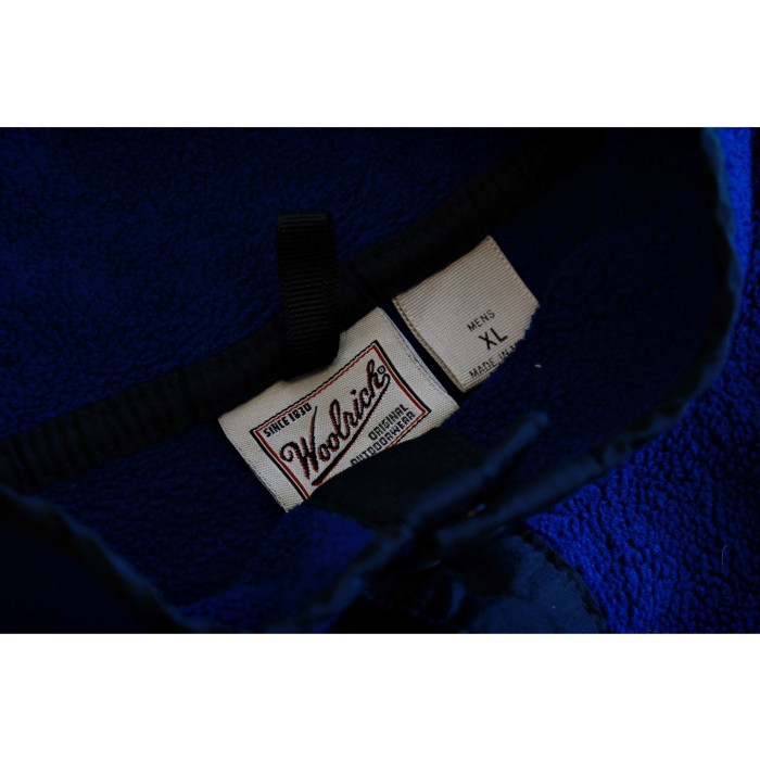 1990s “Woolrich” Snap-T Fleece Jacket | Vintage.City 古着屋、古着コーデ情報を発信