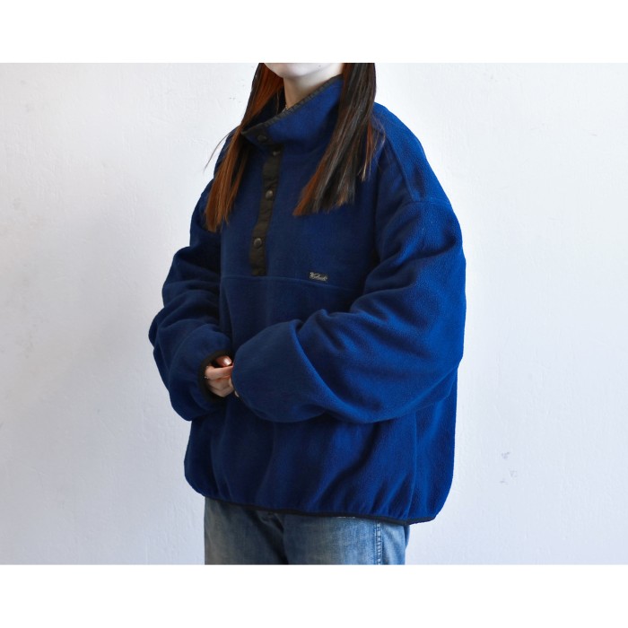 1990s “Woolrich” Snap-T Fleece Jacket | Vintage.City 古着屋、古着コーデ情報を発信
