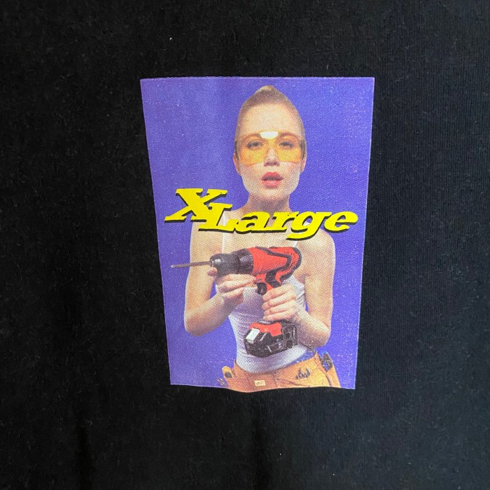 X-LARGE  グラフィック　tシャツ  ブラック　電動インパクト　古着 | Vintage.City Vintage Shops, Vintage Fashion Trends