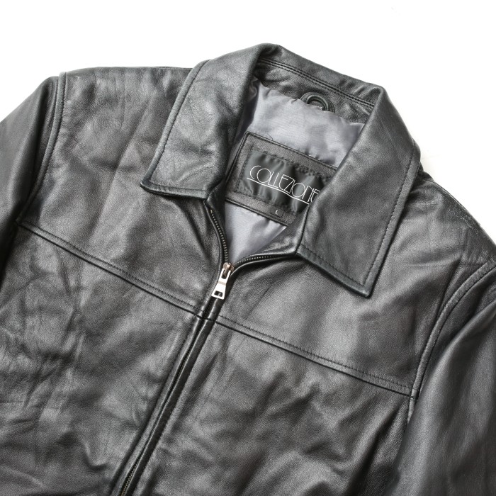 シングル レザー ジャケット Single Leather Jacket | Vintage.City 古着屋、古着コーデ情報を発信