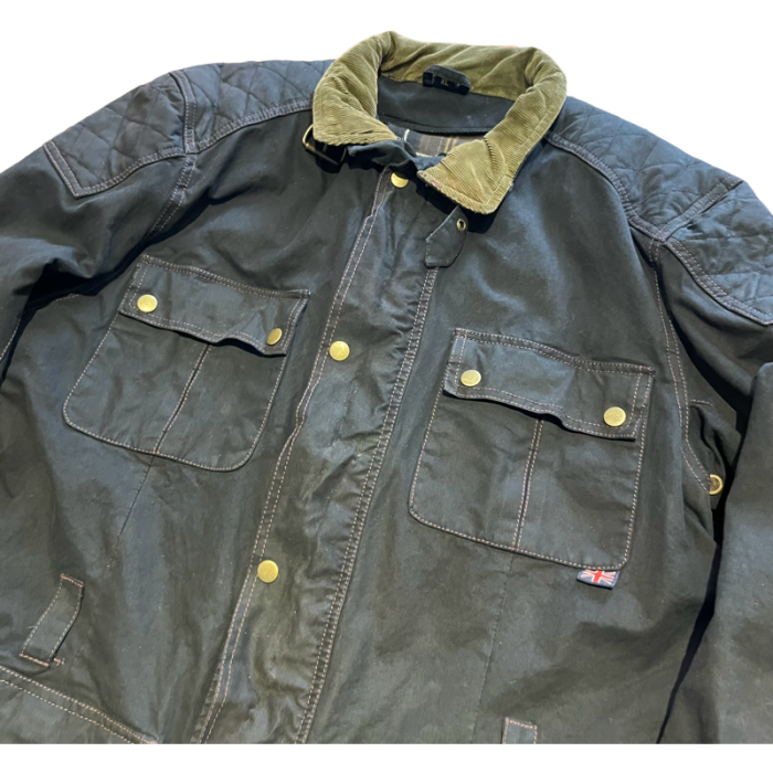 germot オイルドコットン　モーターサイクルジャケット | Vintage.City 古着屋、古着コーデ情報を発信