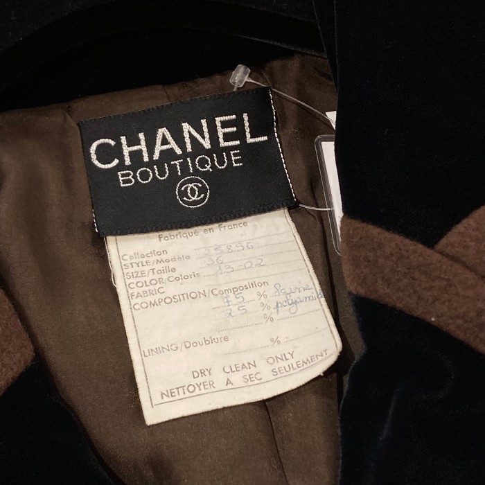 シャネル　クローバーボタン　フレアコート　#36 | Vintage.City 古着屋、古着コーデ情報を発信