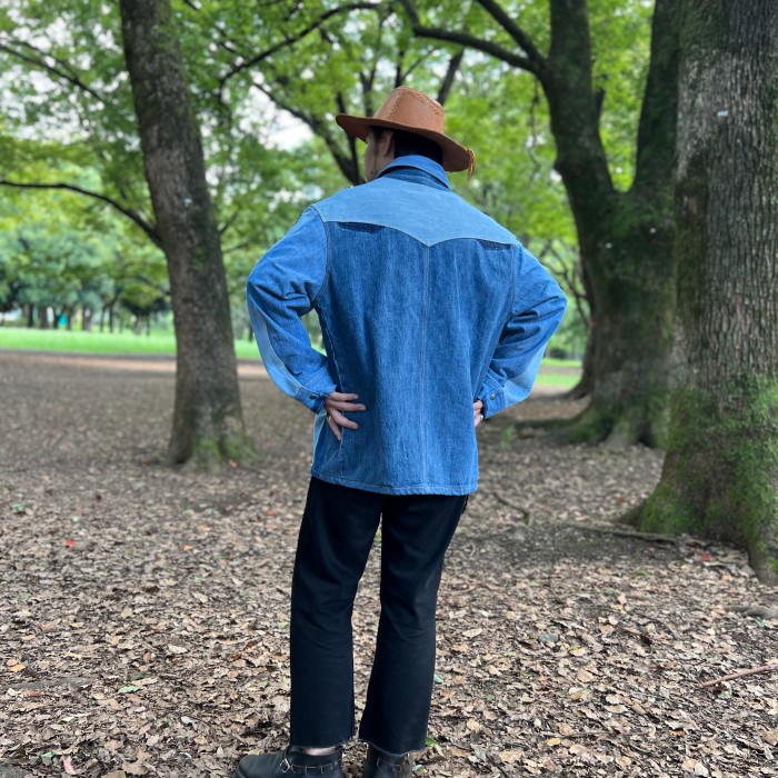 redad western snap jacket(denim) | Vintage.City 빈티지숍, 빈티지 코디 정보