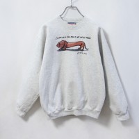 long dog sweatshirt | Vintage.City 빈티지숍, 빈티지 코디 정보