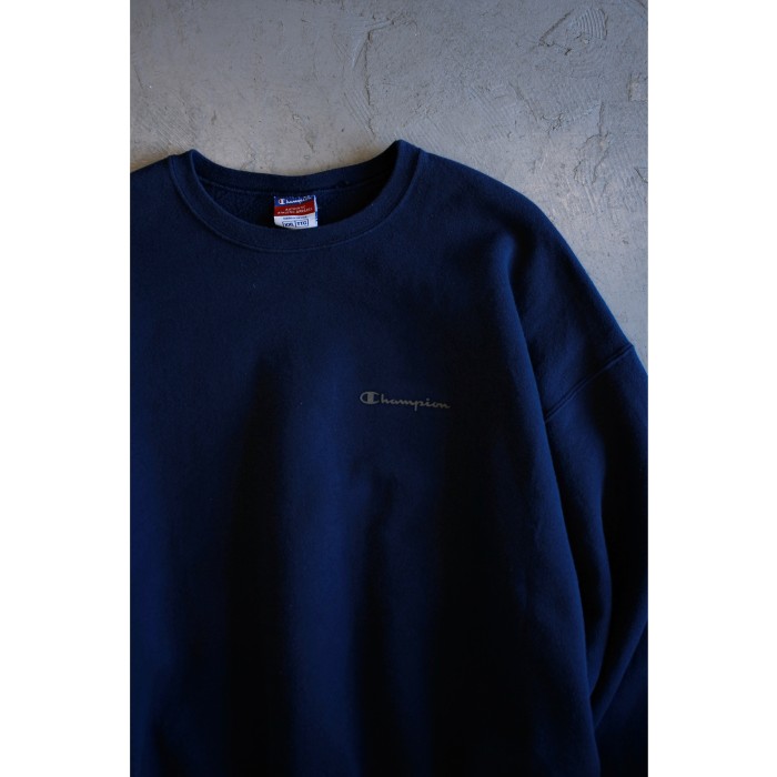 “Champion” Loose Size Logo Sweatshirt | Vintage.City 古着屋、古着コーデ情報を発信