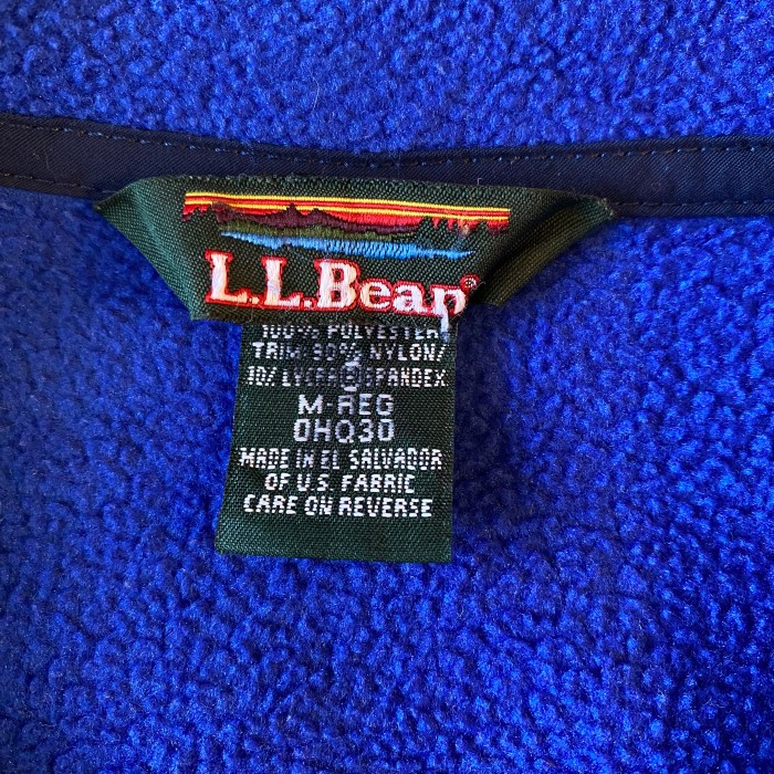 80s / 《L.L. Bean》short length fleece jacket エルエルビーン 短丈 フリースジャケット | Vintage.City 빈티지숍, 빈티지 코디 정보