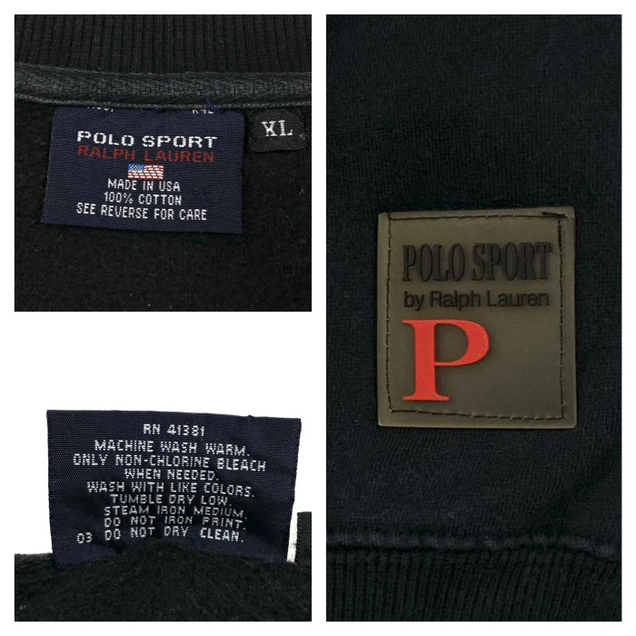 90's古着 POLO SPORT スウェット ロゴトレーナー メンズXL | Vintage.City 古着屋、古着コーデ情報を発信
