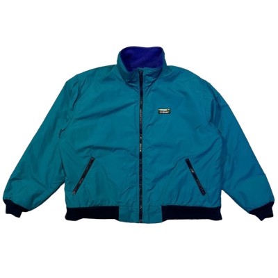 80s L.L.Bean warm up jacket "turquoise blue" | Vintage.City 古着屋、古着コーデ情報を発信