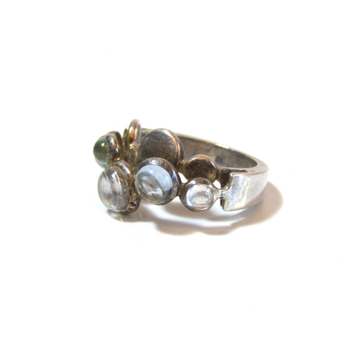 Vintage silver 925 moonstone design ring | Vintage.City 古着屋、古着コーデ情報を発信