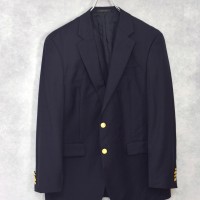 old “ lauren / ralph lauren ” navy wool blazer jacket | Vintage.City 古着屋、古着コーデ情報を発信