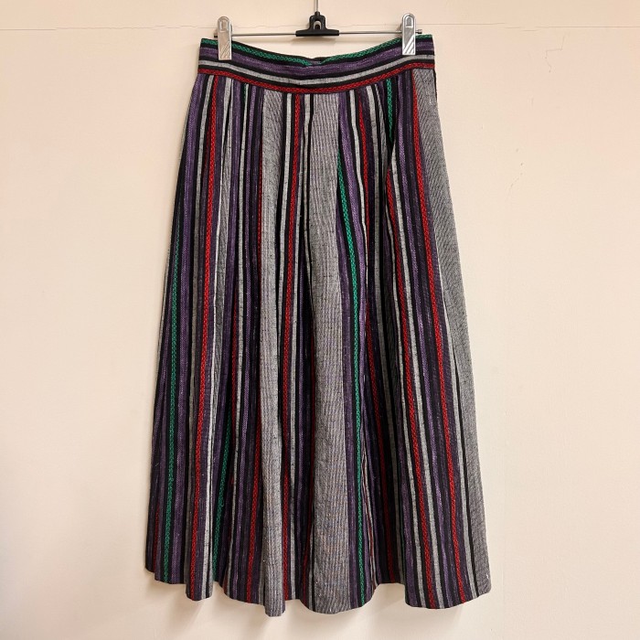 CHAUS ストライプスカート | Vintage.City 古着屋、古着コーデ情報を発信