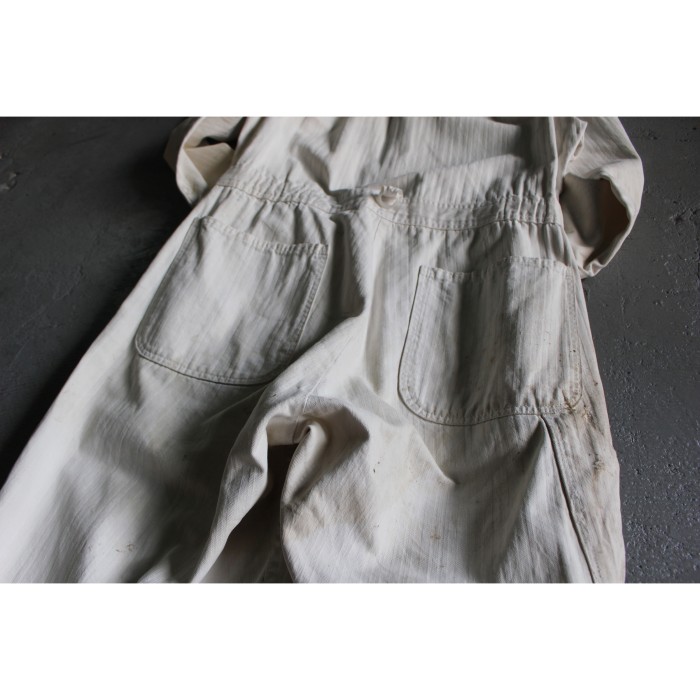60's BIG BEAR herringbone workwear jumpsuit | Vintage.City 古着屋、古着コーデ情報を発信