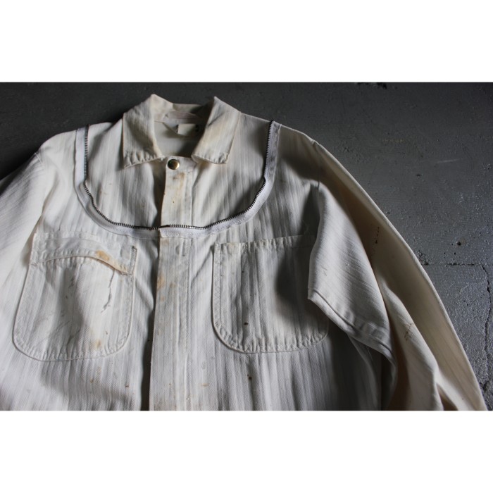 60's BIG BEAR herringbone workwear jumpsuit | Vintage.City 古着屋、古着コーデ情報を発信