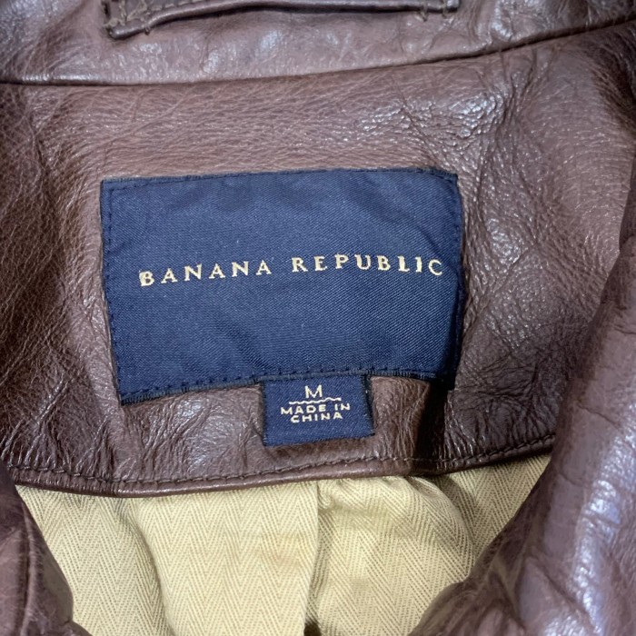 BANANA REPUBLIC レザー ジャケット 本革 ■0130KH① | Vintage.City 古着屋、古着コーデ情報を発信