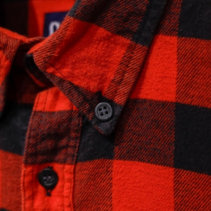 old “ gap ” cotton flannel BD l/s shirts | Vintage.City 古着屋、古着コーデ情報を発信