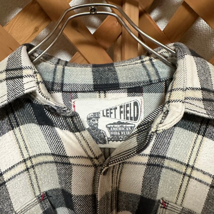 LEFT FIELD レフトフィールド　アメカジ　チェック　ポロシャツ　ブラック | Vintage.City 빈티지숍, 빈티지 코디 정보