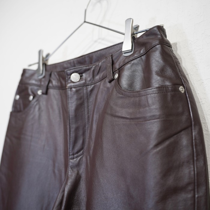 USA VINTAGE jean logy COLLECTION LEATHER FLARE PANTS/アメリカ古着レザーフレアパンツ | Vintage.City Vintage Shops, Vintage Fashion Trends