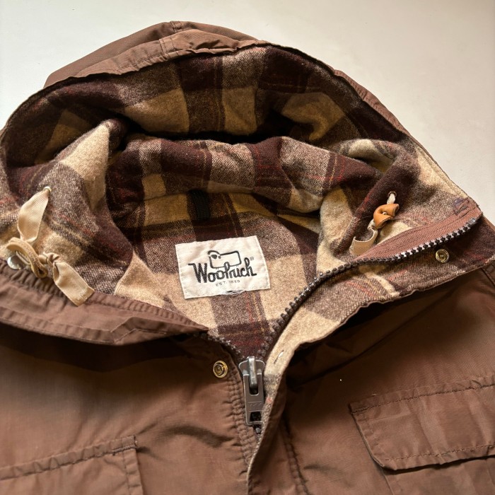 70s〜 Woolrich mountain parka “brown color” 70年代 ウールリッチ マウンテンパーカ 茶色 | Vintage.City 古着屋、古着コーデ情報を発信