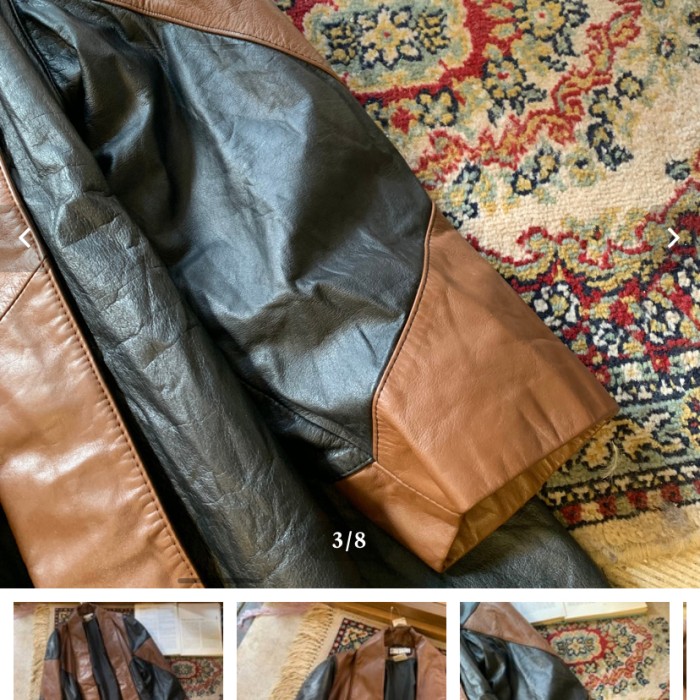 80-90s switching leather jacket | Vintage.City Vintage Shops, Vintage Fashion Trends