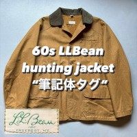 60s LLBean hunting jacket “筆記体タグ” 60年代 エルエルビーン ハンティングジャケット | Vintage.City 빈티지숍, 빈티지 코디 정보