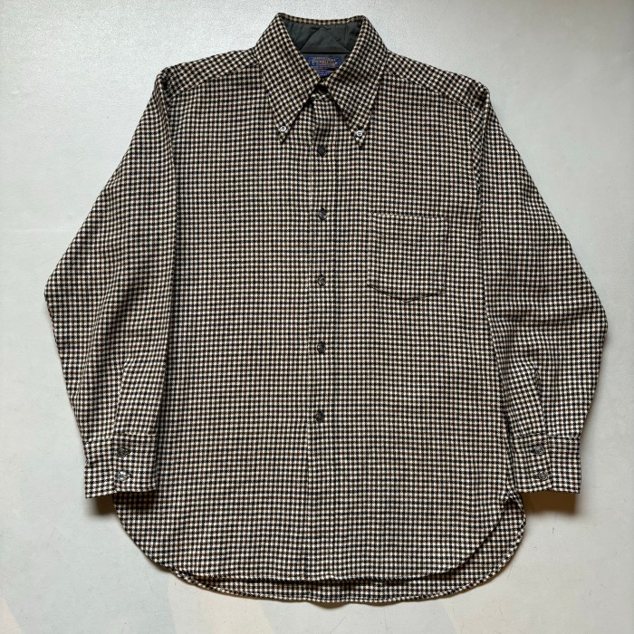 70s Pendleton B/D shirt “size L” “千鳥格子” 70年代 ペンドルトン ボタンダウンシャツ | Vintage.City Vintage Shops, Vintage Fashion Trends
