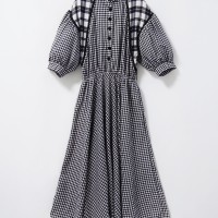 gingham check puff sleeve dress | Vintage.City Vintage Shops, Vintage Fashion Trends