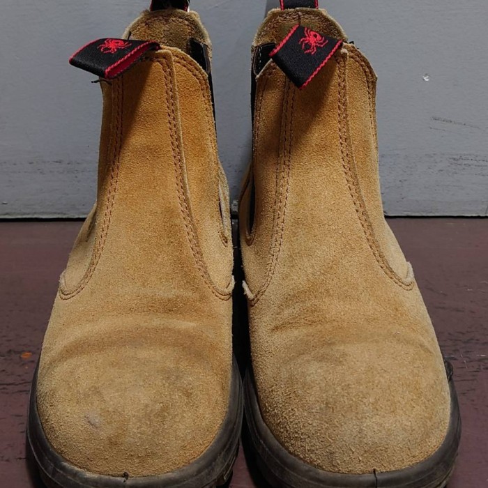 RED BACK オーストラリア製 Work & Safety Boot Bobcat USBBA スウェードレザー サイドゴア ブーツ カーキ系 UK5 約24cm | Vintage.City Vintage Shops, Vintage Fashion Trends