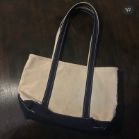 LL.Bean  long handle canvas tote/ Boat and tote made in USA | Vintage.City 빈티지숍, 빈티지 코디 정보