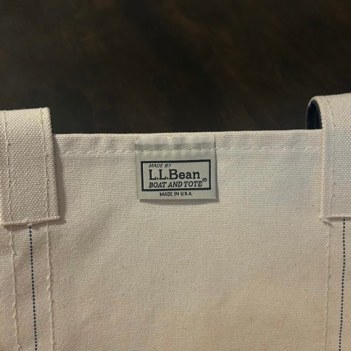 LL.Bean  long handle canvas tote/ Boat and tote made in USA | Vintage.City 빈티지숍, 빈티지 코디 정보