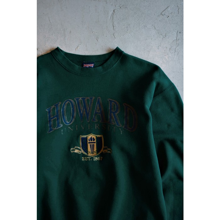 1990s College Logo Sweatshirt Made in USA | Vintage.City 古着屋、古着コーデ情報を発信