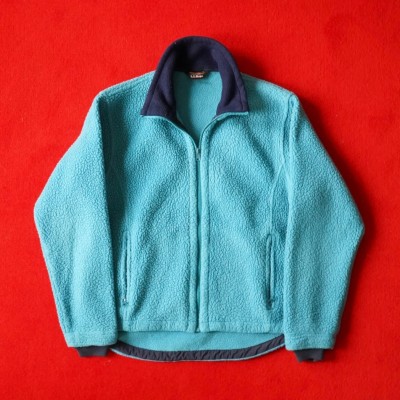 L.L. Bean Zipped Fleece Jacket - Polartec | Vintage.City Vintage Shops, Vintage Fashion Trends