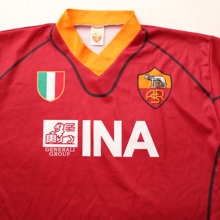 ASローマ バディストゥータ ゲームシャツ AS ROMA Game Shirt | Vintage.City 古着屋、古着コーデ情報を発信