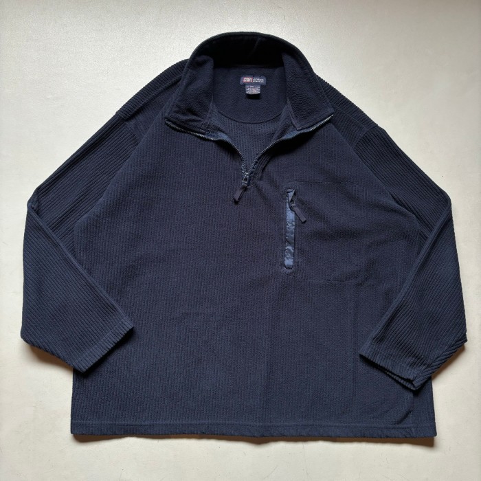FADED GLORY half zip fleece shirt “size 2XL” フェイデッドグローリー ハーフジップフリースシャツ ビッグサイズ | Vintage.City 빈티지숍, 빈티지 코디 정보