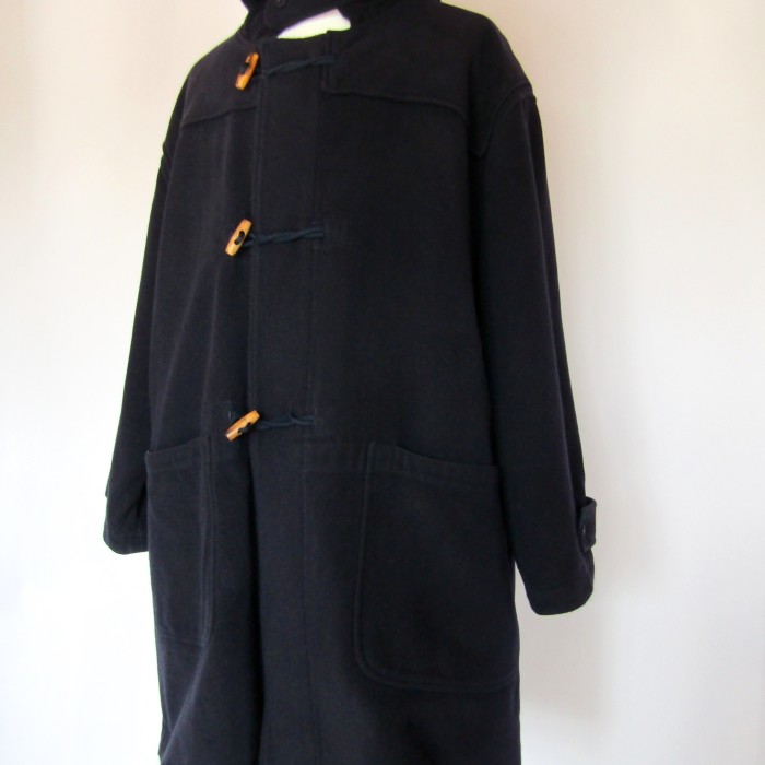 90's UNITED COLORS OF BENETON Navy Duffle Coat italy made | Vintage.City 빈티지숍, 빈티지 코디 정보