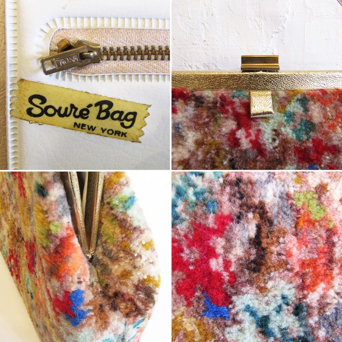 60s 「Soure New York」 Vintage colorful carpet handbag | Vintage.City 古着屋、古着コーデ情報を発信