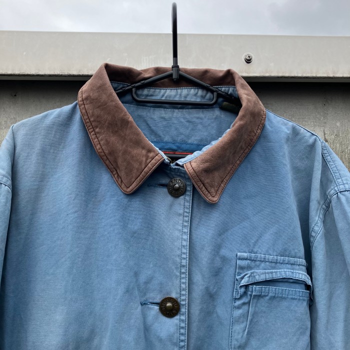 90s Timberland　Hunting Jacket　coveralls light blue | Vintage.City 古着屋、古着コーデ情報を発信