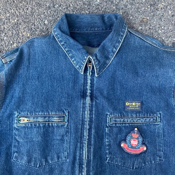 80s OSHKOSH Remake denim Jacket | Vintage.City 古着屋、古着コーデ情報を発信