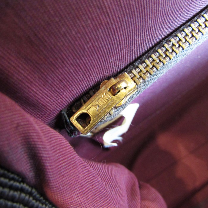 40s USA 「Corde'」 Vintage dark brown handbag with gold tone clasp | Vintage.City 古着屋、古着コーデ情報を発信