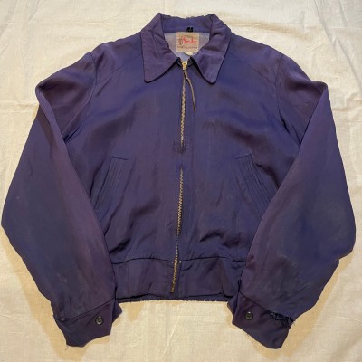 50s sirjac rayon gabadine  jacket | Vintage.City 古着屋、古着コーデ情報を発信